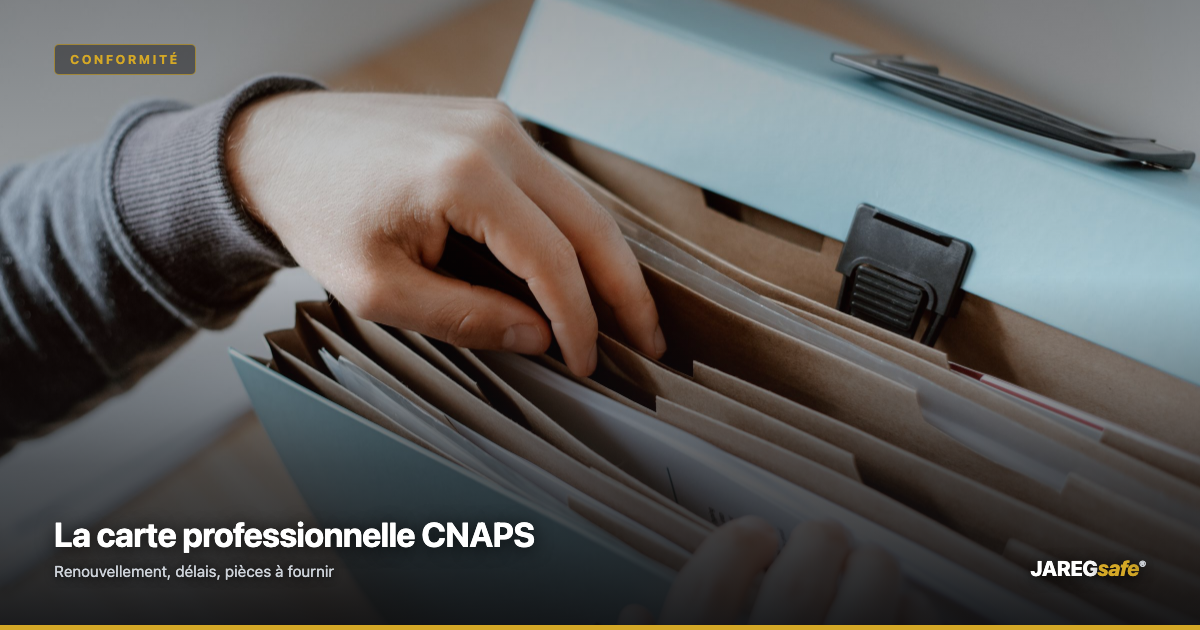 Carte professionnelle CNAPS